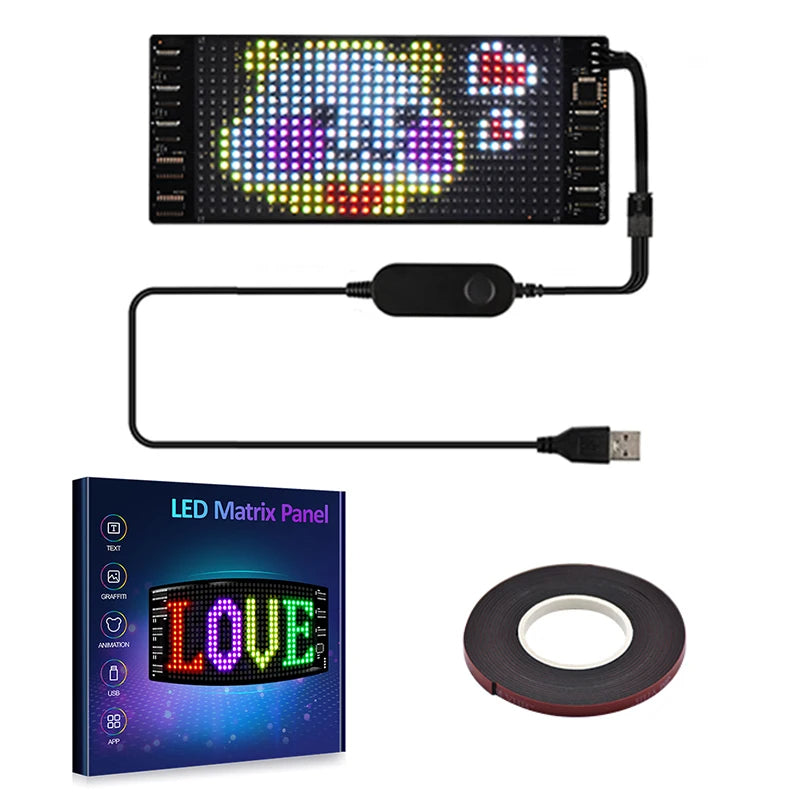 Customizable LED Light Strip for Car Interior & Exterior