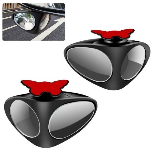 Wide Angle Rearview Mirror for Safety & Visibility