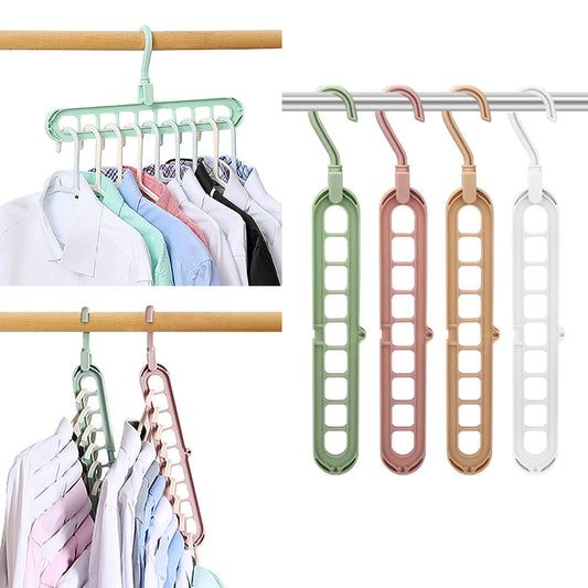 Space-Saving Multi-Functional Clothes Organizer